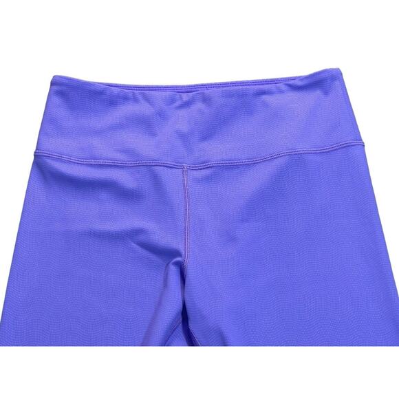 Zyia Active Womens 8 - 10 Tight Legging Crop Purple Compression Active Cropped - Picture 10 of 11